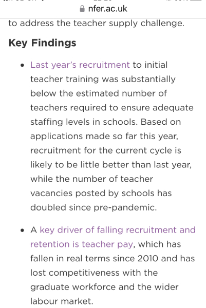 Out of complete nosinesses, how much do teachers get paid?