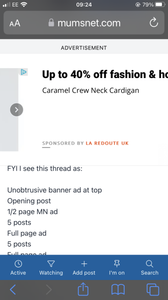 Ads now covering entire page ☹️