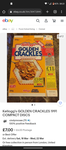 To ask wtf was this cereal called?!