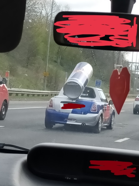 Funniest thing you’ve seen when driving?