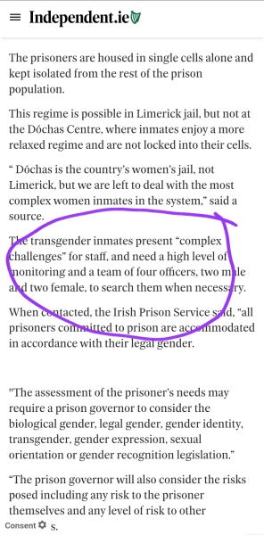 Gender critical in Ireland 