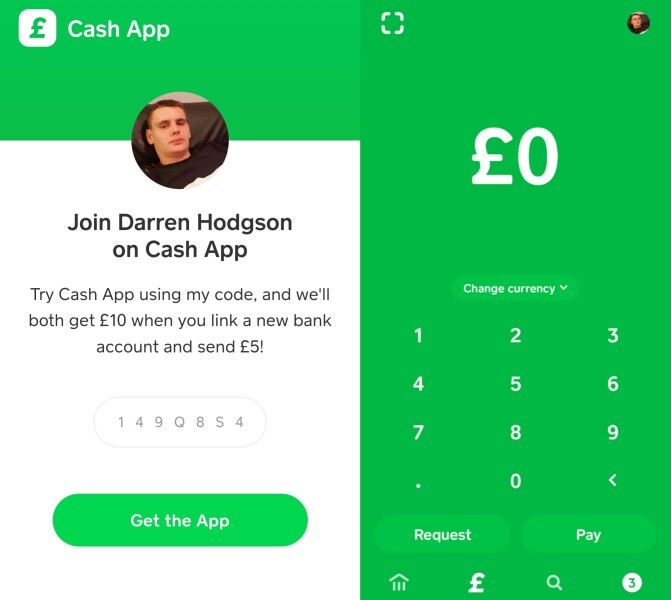 Cashapp free £10 instant
