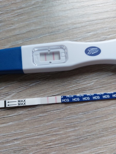 Positive pregnancy test 14 days after ovitrelle 