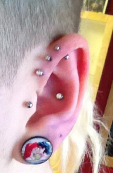 Talk to me about your helix piercing 