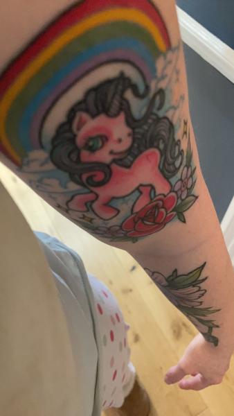 I’m getting my forearm blacked out tomorrow!