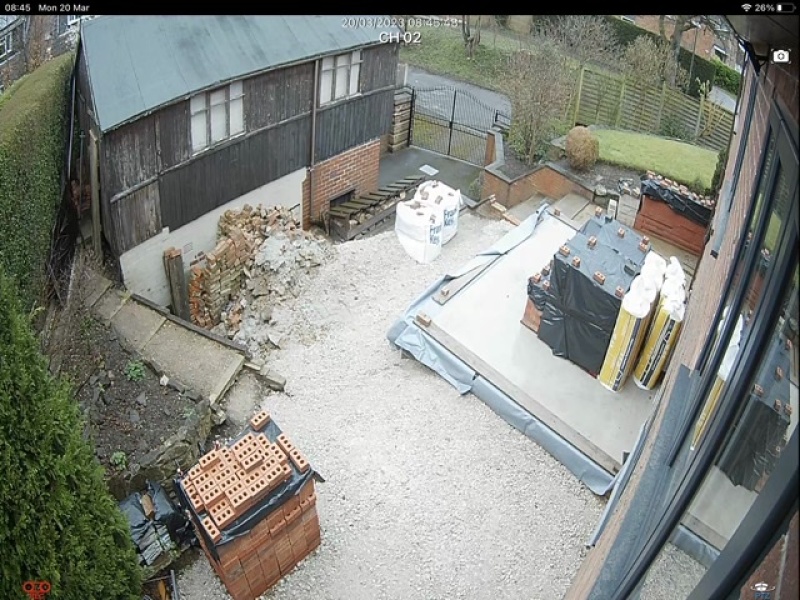 Self build extension 