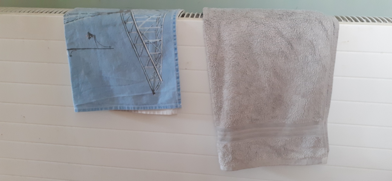 To be annoyed when people dry their hands on the tea towel