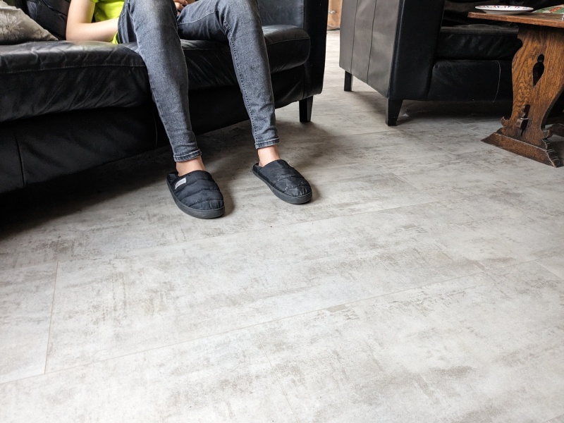 LVT tile effect flooring?