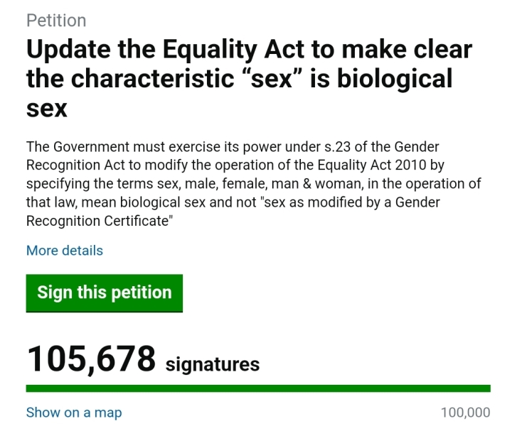 Petition to Update the Equality Act / Thread 3
