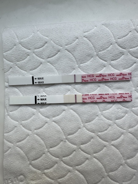 Easy at home faint line