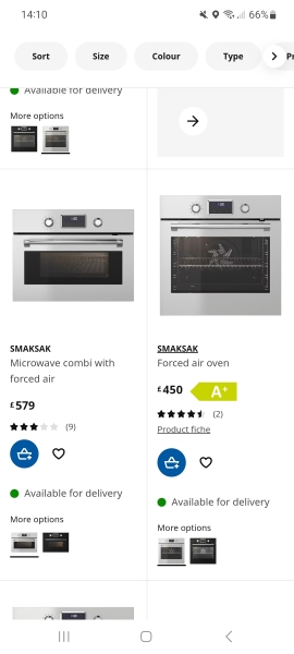 Struggling to find a built in microwave and double over that match (that I can afford)