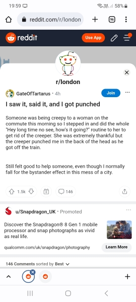 Would you have intervened?  I like to think I would have been brave enough....