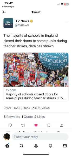 To ask why the NEU aren’t sitting down and talking about pay?