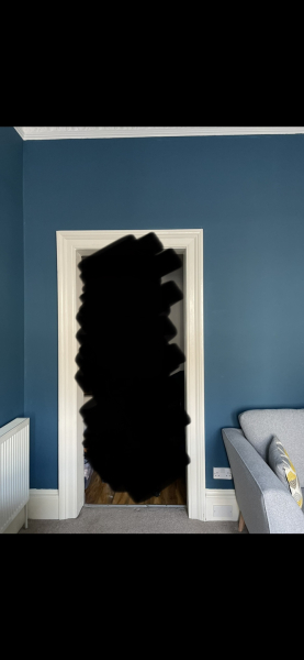 Blue living room - what blue?!