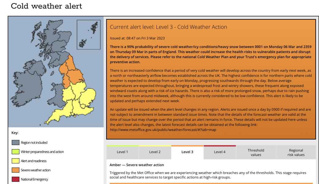 Winter Weather Outlook. Part 2: Into January '23