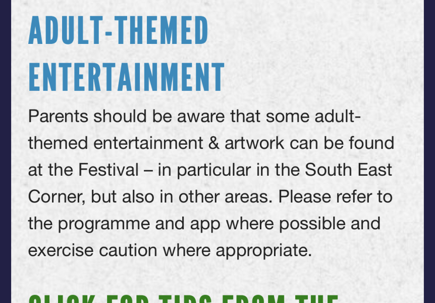 To be upset that toddlers and babies are being subjected to this.