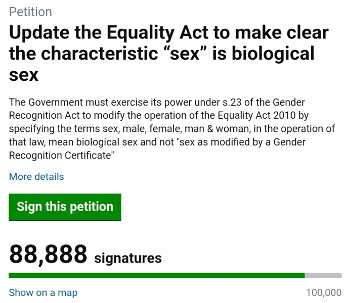 Petition to Update the Equality Act / Thread 3