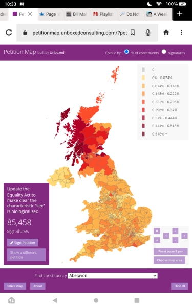 Petition to Update the Equality Act - thread 2