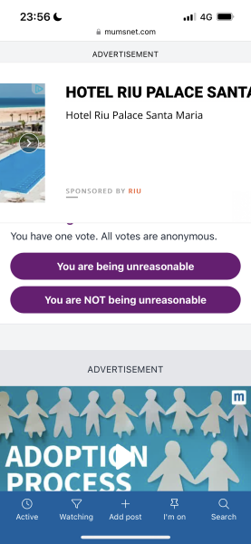 Ads covering a third of the page