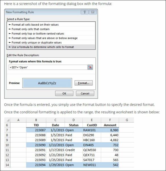 Highlight some cells in a row automatically