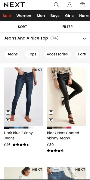 So what makes the ‘modest’ clothing list??