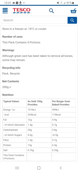 To wonder who eats this food and why?