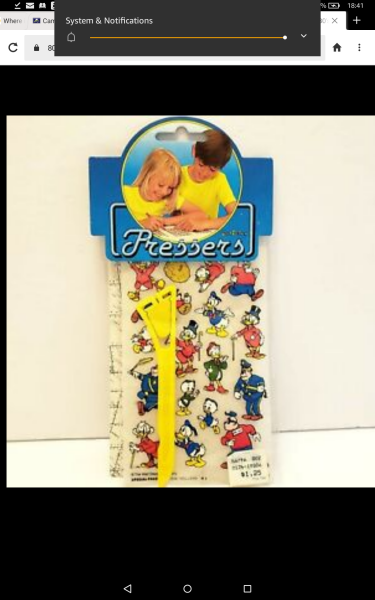 Did anyone else have this transfer thing when they were a kid?