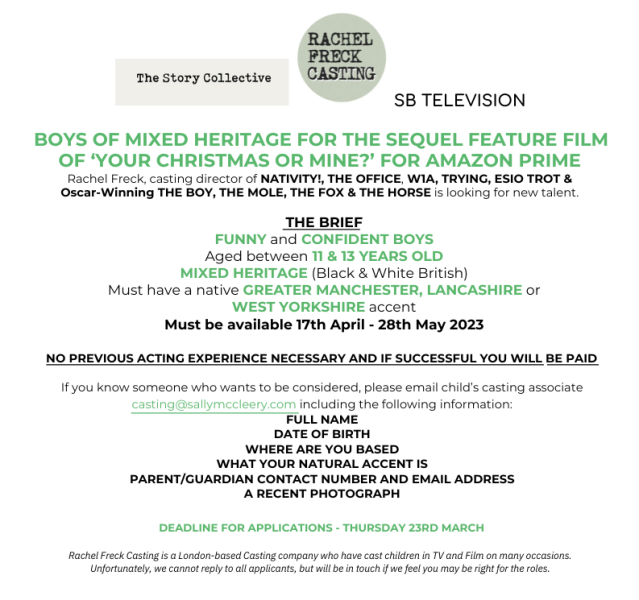 Feature Film Casting