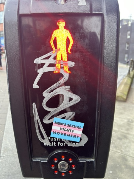 Stickers in central Brighton