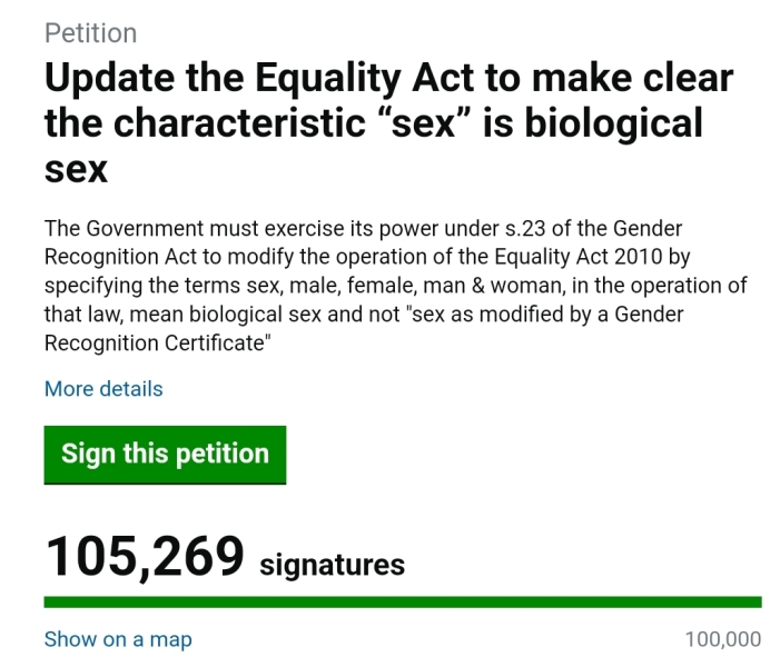 Petition to Update the Equality Act / Thread 3