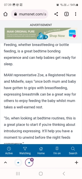Mumsnet undermining breastfeeding again.