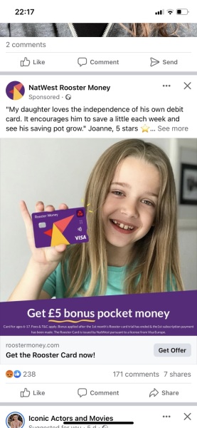 NatWest advert- daughter/he/him