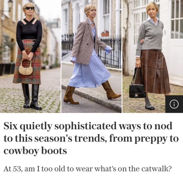 Strange ideas about age, ageism on S&B.