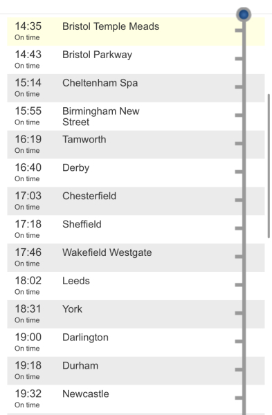 Universities on a decent train line from the South West!