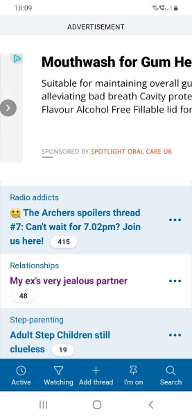 Ads now covering entire page ☹️