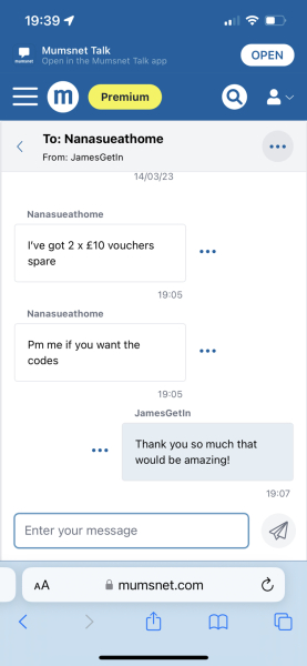 Boden voucher