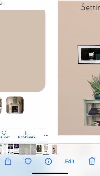 Plaster coloured paint