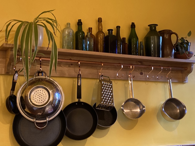 Grey kitchen cupboards with mustard or yellow walls? Opinions please?