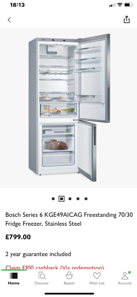 Fridges! Storage!