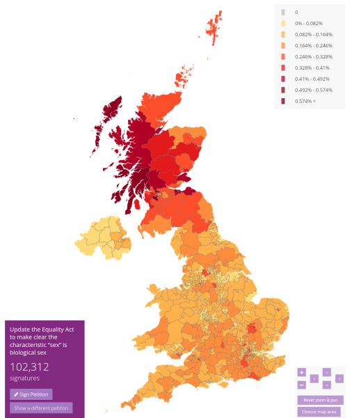 100,000 signatures on the Equality Act -  What next 