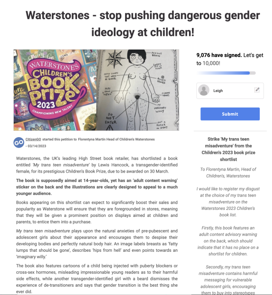 to ask for help against encouraging children to hate their bodies?