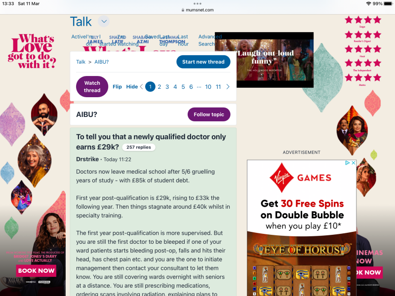 Ads now covering entire page ☹️