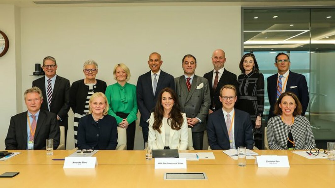 Princess of Wales (Princess Catherine, Kate Middleton) starts a business taskforce.