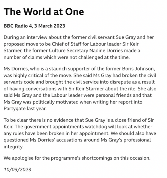 What is going on at the BBC right now?