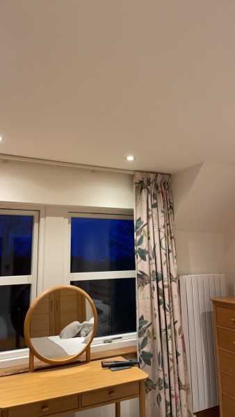 Curtain track or pole?