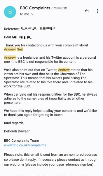 BBC Complaints
