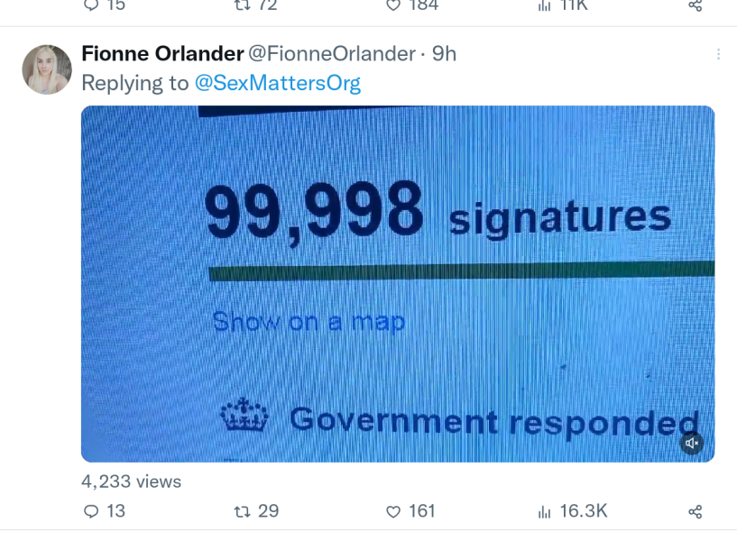 Petition to Update the Equality Act / Thread 3