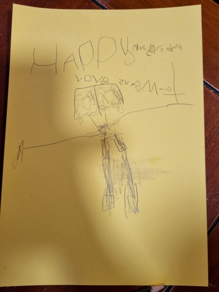Can we see your homemade Mother's Day cards/pictures please?