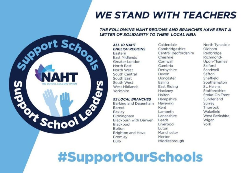 To ask why the NEU aren’t sitting down and talking about pay?
