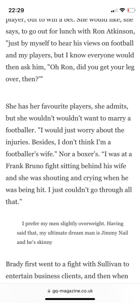Karren Brady - so disappointing!